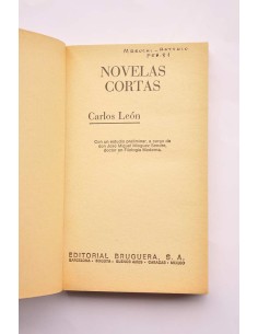Carlos León. Novelas cortas 2
