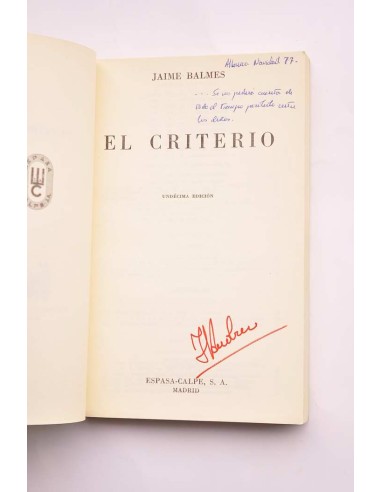 El criterio
