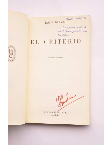 El criterio