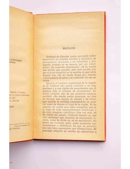 Evolución, marxismo y cristianismo. Estudio sobre la síntesis de Teilhard de Chardin