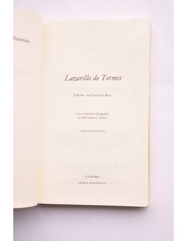 Lazarillo de Tormes