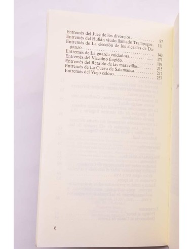 Miguel de Cervantes. Entremeses