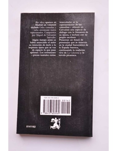 Miguel de Cervantes. Entremeses