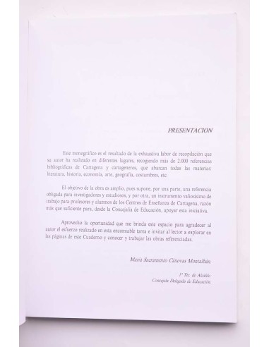 Libros sobre Cartagena