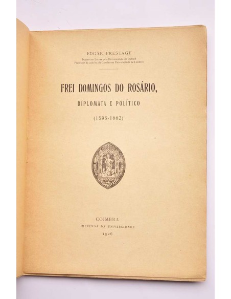Frei Domingos do Rosário, diplomata e político (1595 - 1662)