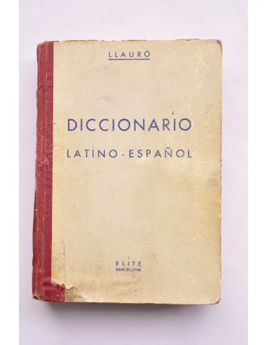 Diccionario manual morfológico Latino-Español