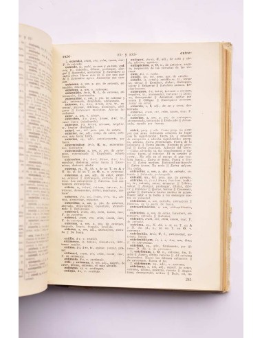 Diccionario manual morfológico Latino-Español