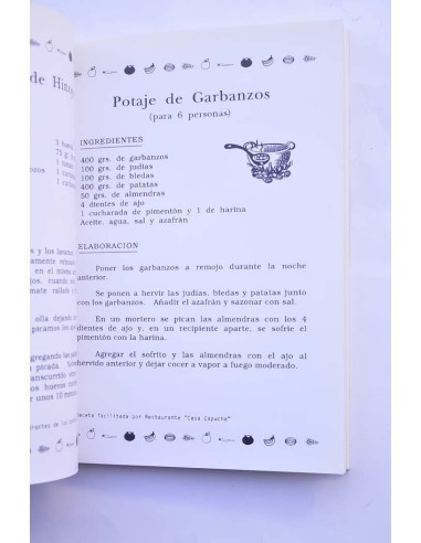 La cocina tradicional. Recetario popular de la...