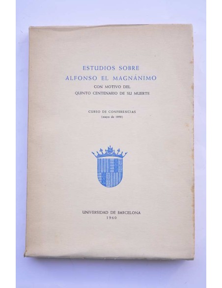 Estudios sobre Alfonso el Mangánimo