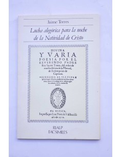 Lucha alegórica para la noche de la Natividad de Cristo