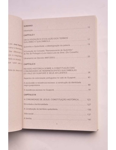 Quilombolas de Jesús. Vale do Rio Sâo Miguel do...