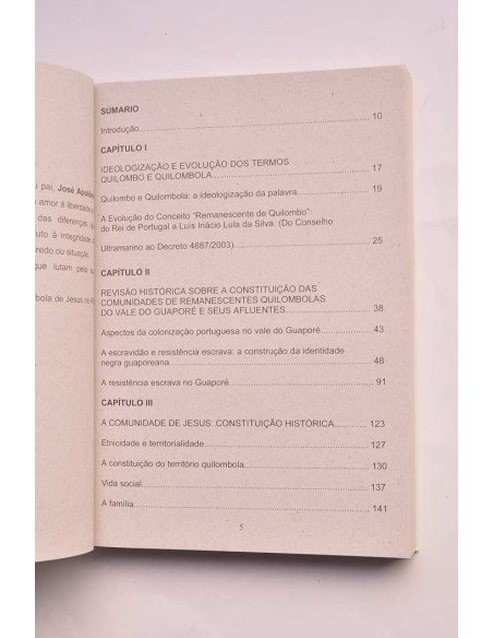 Quilombolas de Jesús. Vale do Rio Sâo Miguel do Guapore / Rondônia
