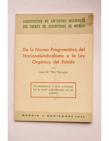 De la norma programática del...