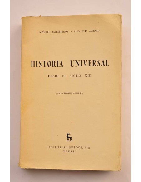 Historia universal. Tomo II. Desde el siglo XIII