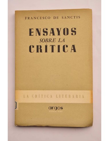 Ensayos sobre la crítica