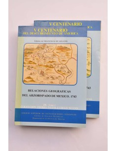 Relaciones geográficas del Arzobispado de México - 1743