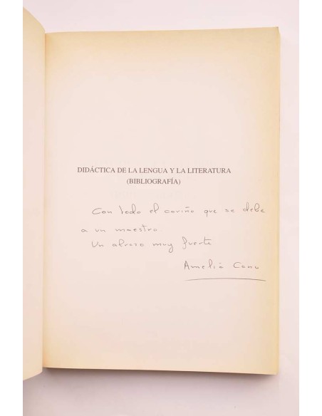 Didáctica de la lengua y la literatura (Bibliografía)