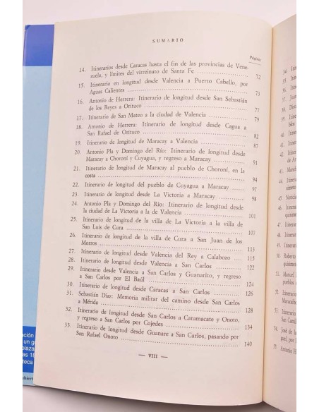 Relaciones topográficas de Venezuela 1815 - 1819