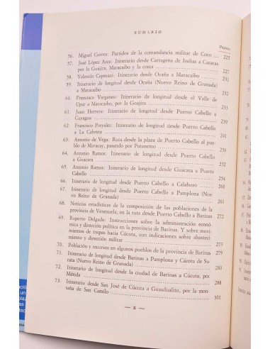 Relaciones topográficas de Venezuela 1815 - 1819