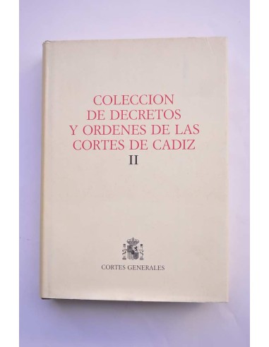 Colección de decretos y órdenes de las Cortes...