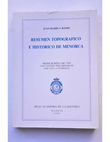Resumen topográfico e histórico de Menorca