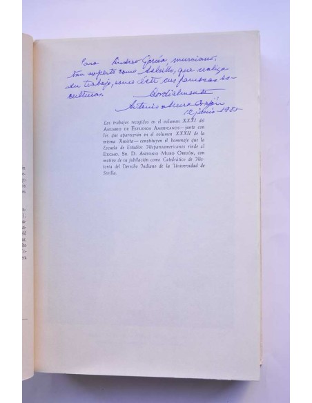 Anuario de Estudios Americanos. XXXI - 1974