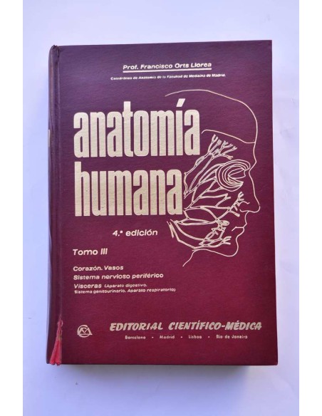 Anatomía humana. Tomo III
