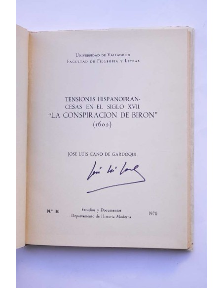 Tensiones francesas en el siglo XVII. La conspiración de Biron (1602)
