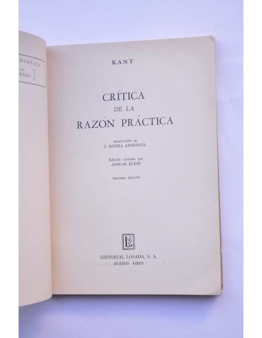 Crítica de la razón práctica