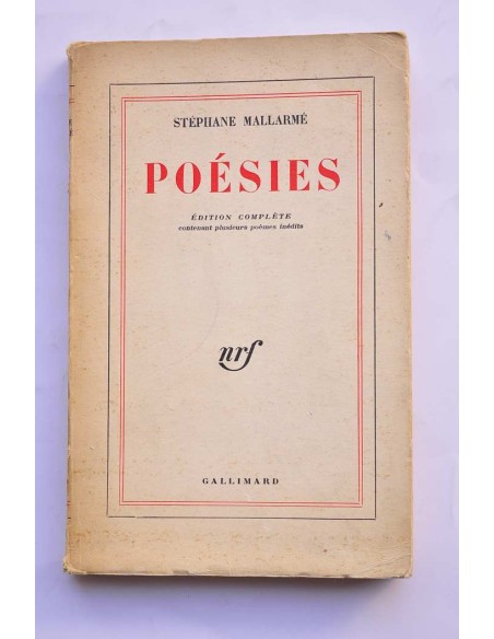 Stéphane Mallarmé. Poésies
