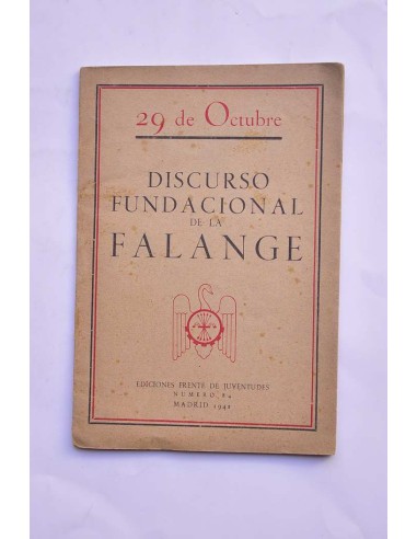 Discurso fundacional de la Falange