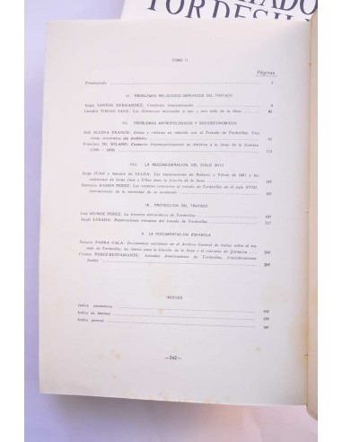 El tratado de Tordesillas y su proyección