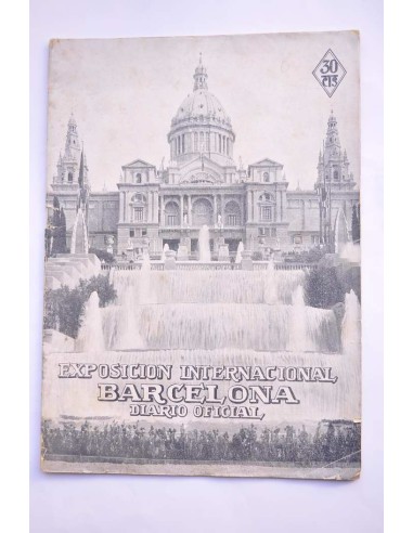 Exposición Internacional de Barcelona : diario...