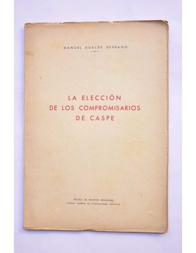 La elección de los compromisarios de Caspe