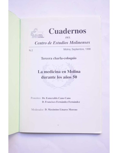 La medicina en Molina durante los años 50