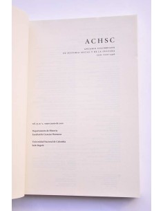 Anuario colombiano de historia social y de la cultura.... 2