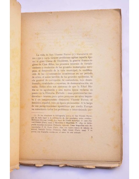 San Vicente Ferrer en la política de su tiempo