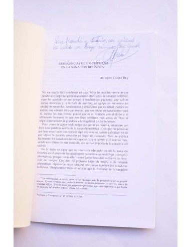 Experiencias de un cristiano en la sanación...