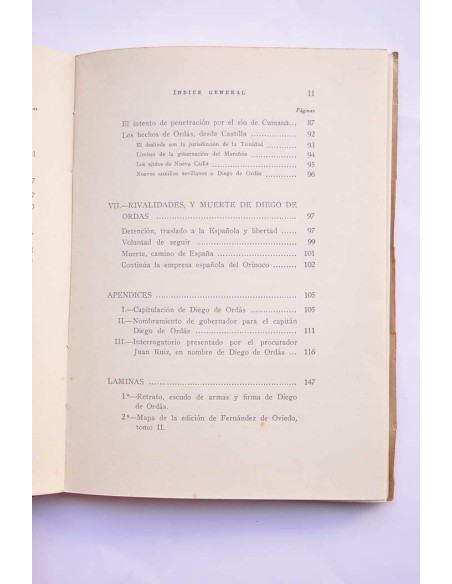 DIego de Ordás, compañero de Cortés, y explorador del Orinoco