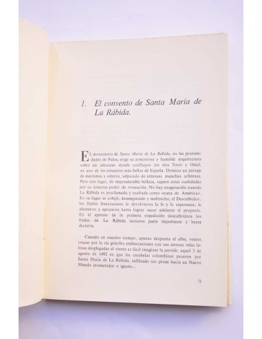 La Rábida y el descubrimiento de América....