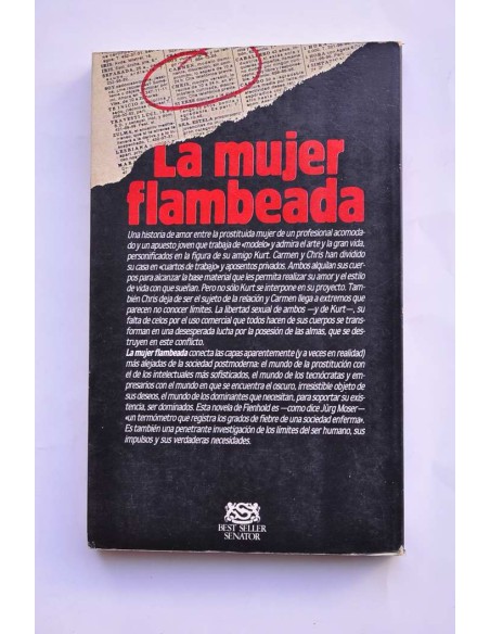 La mujer flambeada