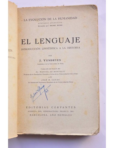 El lenguaje. Introducción lingüística a la...