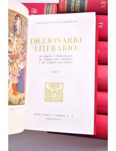 Diccionario literario de obras y personajes de...
