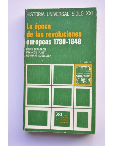 La época de las revoluciones europeas, 1780 - 1848