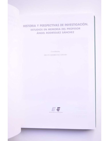 Historia y perspectivas de investigación....
