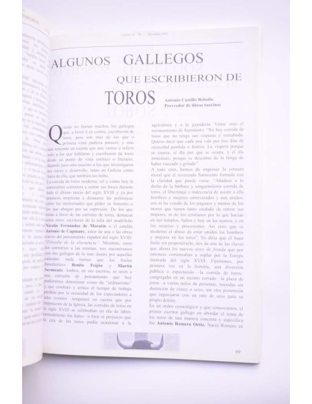 Caireles. Unica revista taurina editada en Barcelona. nº 29, diciembre 2010