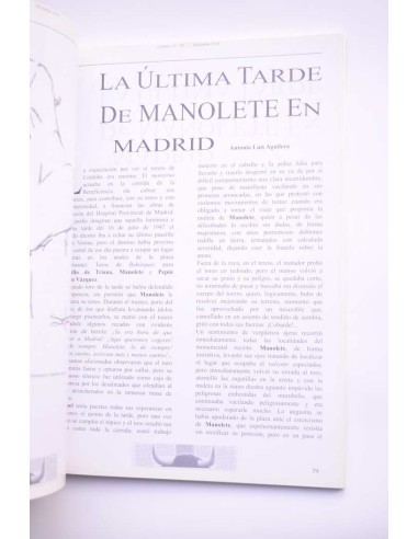 Caireles. Unica revista taurina editada en...