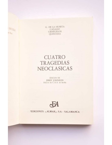 Cuatro tragedias neoclásicas