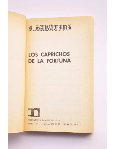 Caprichos de la fortuna