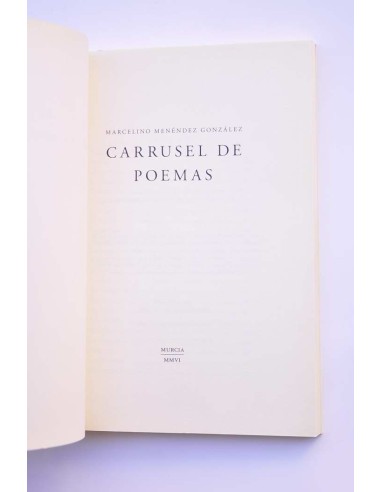 Carrusel de poemas